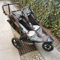 Passeggino gemellare da tekking