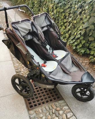 Passeggino gemellare da trekking