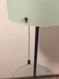 Lampada con tavolino di iTre vetri di Murano