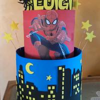 Torta scenografica Spiderman