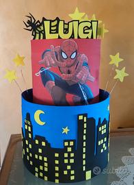 Torta scenografica Spiderman