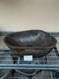 Lavandino in sasso di fiume da 50cm a 55 cm