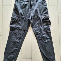 Pantaloni Cargo Bear grigi