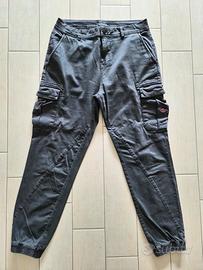 Pantaloni Cargo Bear grigi