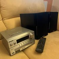 Lettore radio-CD Panasonic SA-PMX5 con 2 casse