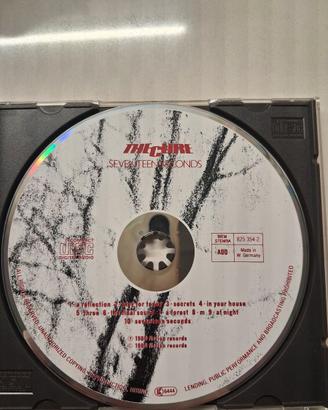 The Cure CD Seventeen Seconds West Germany vintage