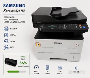 Stampante Samsung Xpress M2675F Laser multifunzion