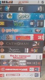 blocco di video cassette.