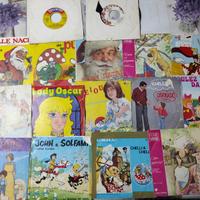 16 dischi da 45 giri per bambini