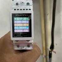 Misuratore di corrente smart Wi‑Fi da guida DIN