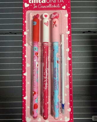 Set penne love Tinta Unita