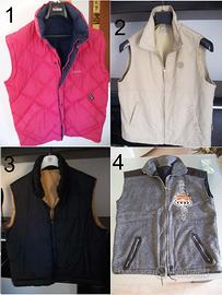 Giubbotto giubbottino piumino trapuntato Smanicato