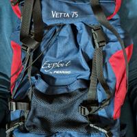 Zaino montagna trekking ferrino exploit vetta 75