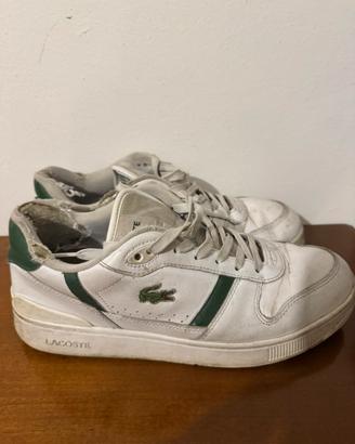 Sneakers Lacoste uomo 42.5 colore bianco