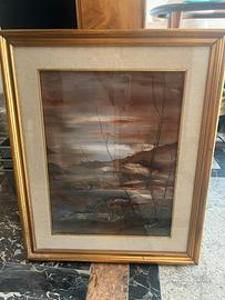 Quandro con cornice elegante