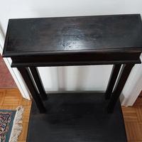 inginocchiatoio legno nero 