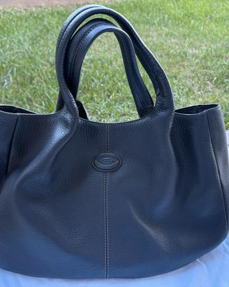 Borsa Tod’s pelle nera, shoppers, usata, originale