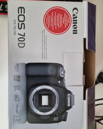 Canon EOS 70D + Obiettivo Canon 18-200