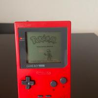 Game Boy Pocket + Pokemon Rosso Italiano Originale