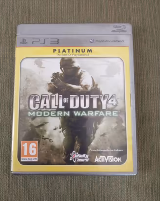 GIOCO PS3 CALL OF DUTY 4 MODERN WARFARE