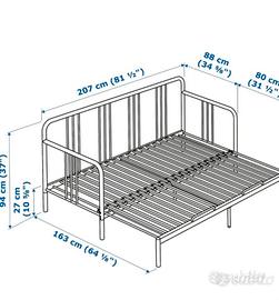 DIVANO LETTO IKEA E MATERASSO 
