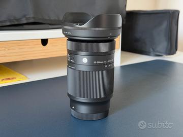Sigma 20-200mm f/3.5-6.3 per Sony
