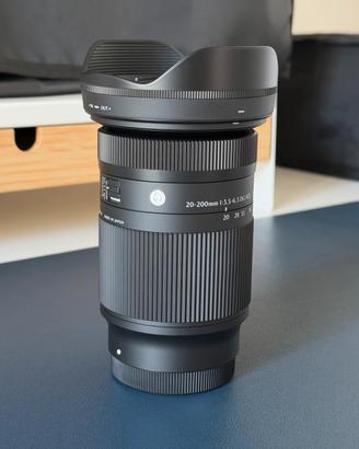 Sigma 20-200mm f/3.5-6.3 per Sony