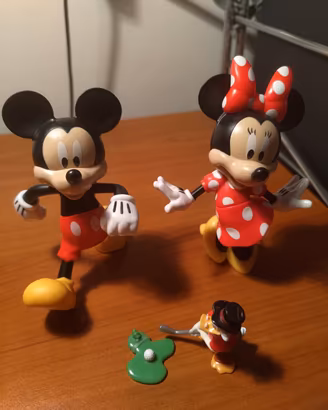 Pupazzi Topolino E Minnie + Omaggio