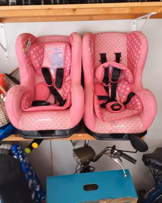 2 seggiolini auto Nania cosmo