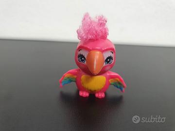 Pupazzo pappagallo femmina rosa