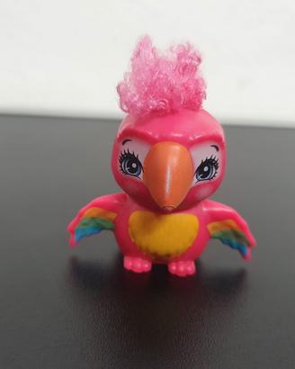 Pupazzo pappagallo femmina rosa