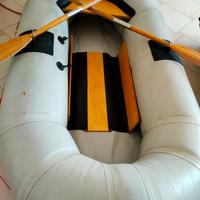 canotto telato artigianale doppia camera.