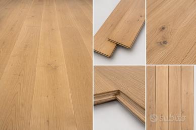 Parquet prefinito in Rovere Europeo