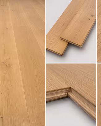 Parquet prefinito in Rovere Europeo