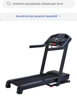 domyos t900b tapis roulant elettrico nero 