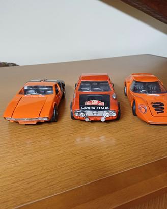 3 modellini obsoleti Politoys originali scala 1/25