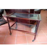 CARRELLO BAR PORTAVIVANDE DESIGN ANNI 50