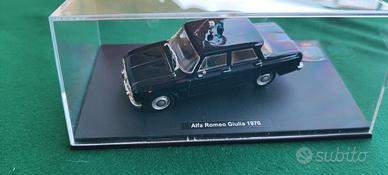 Giulia Alfa Romeo 1970 Guardia di Finanza in scala