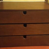 Cassettiera mini in legno 