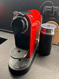 Macchinetta caffé Nespresso Citiz&Milk cherry red