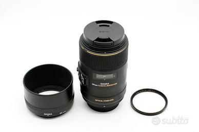 SIGMA 105mm F/2.8 OSS HSM MACRO per NIKON