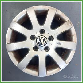 Cerchio Singolo in Lega Volkswagen Golf 5 Serie 15