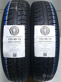 2 GOMME 155 80 13 DEBICA A76003