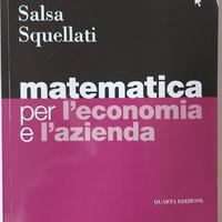 Matematica per l'economia... ISBN 9788823822696