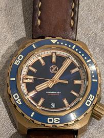 Orologio Zelos Hammerhead 2 - Diver Bronzo 1000 mt