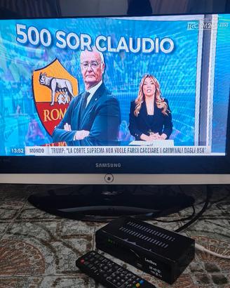 TV SAMSUNG LE27S71B  32'' HDMI decoder e comando