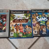 The sims 2, the sims island e fuori tutti ps2 ita