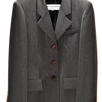 BYBLOS giacca donna lana grigia TG40 Made in Italy