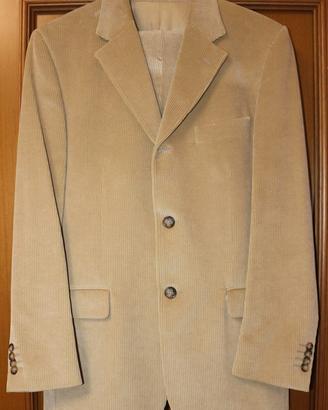 ABITO DA UOMO IN VELLUTO A COSTE