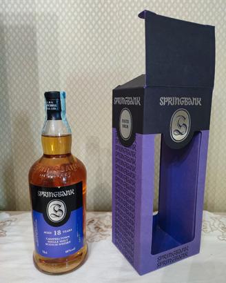 Whisky Springbank 18 years old 46% del 2017